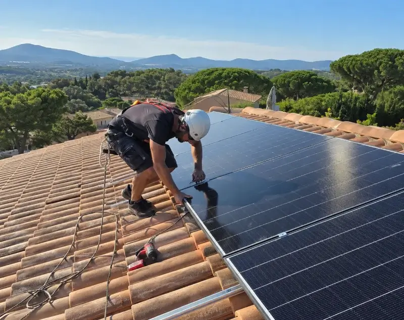 Installateur panneaux solaires Pépieux — pose photovoltaïque sur toiture