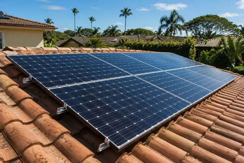 Installation de panneaux solaires à Pépieux